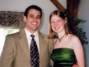 photo by Melanie Cohen: at Lauren & Josh Nordberg's wedding - July 17, 2005