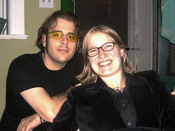 photo by Krystal Romano: at a party - Albany, NY - September 23, 2006